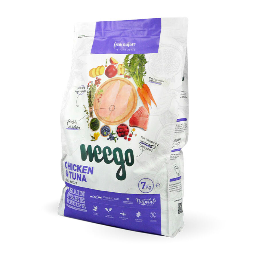 7 kg Weego Pollo y At&uacute;n pienso para gatos, , large indicador imagen numero 2